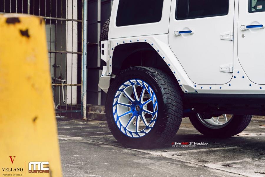 Детали экстерьера Jeep Wrangler by MC Customs on Vellano Wheels 2015 года  (фото 5 из 9)